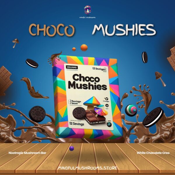 Choco Mushies - Nootropic Mushroom Chocolate Bar - Image 2