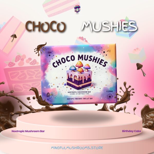 Choco Mushies - Nootropic Mushroom Chocolate Bar - Image 3